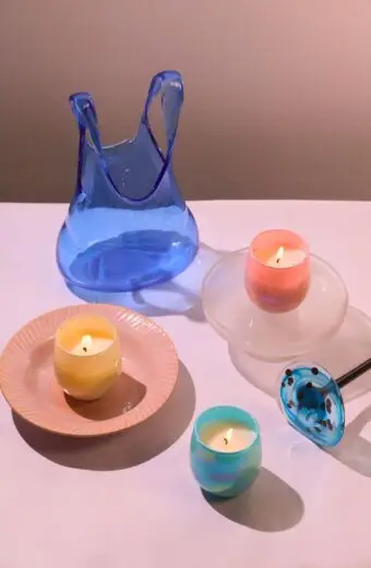 Dreamy Glow Cup Candles – Set of 3